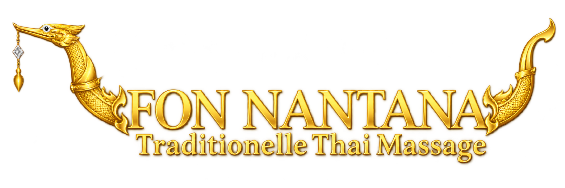 Fon Nantana Logo Fon Nantana Logo in Gold