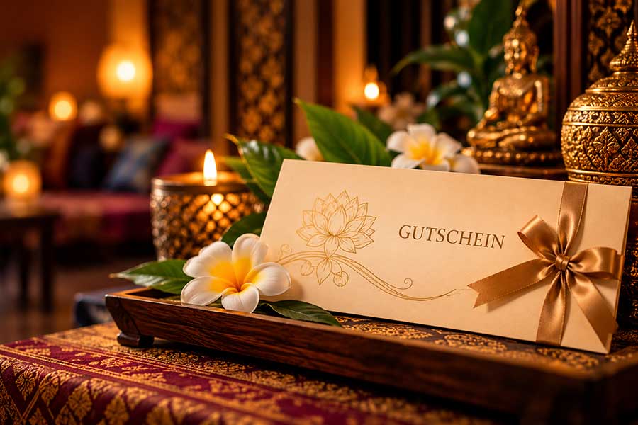 Thaimassage Gutschein Thaimassage Gutschein